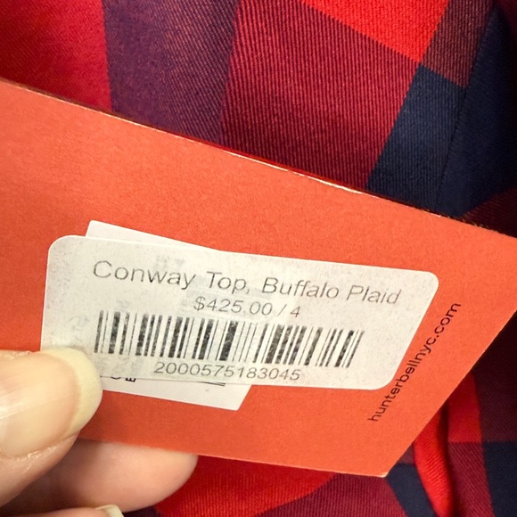 NWT Hunter Bell Conway Top Sz 4 - Picture 6 of 7